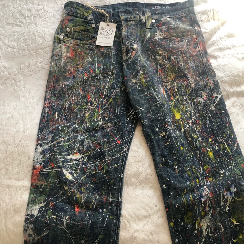 Rialto Jean Project R&R one of a kind jeans